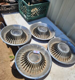 a85- Plymouth hubcaps