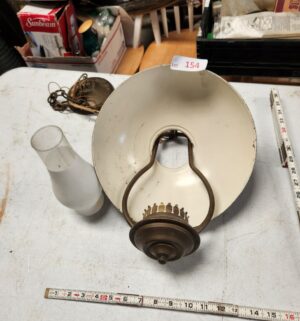 a154- vintage hanging lamp