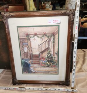 a270- Ready for Christmas. Signed by Marty Bell