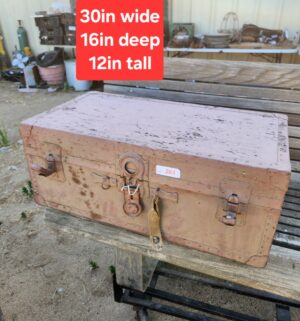 a283- antique trunk