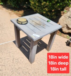 y29- outdoor metal patio table
