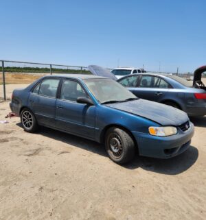 e18- 2002 Toyota Corolla LE Sedan 4D. 4-Cyl, 1.8 Liter. FWD. NO Smog. Bill of Sale Only & DMV Paperwork. Sold AS IS