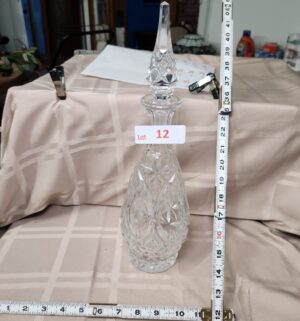 d12- Crystal Decanter