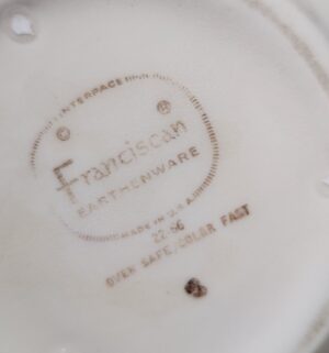 d17- Tea Pot. Franciscan Desert Rose - Image 3