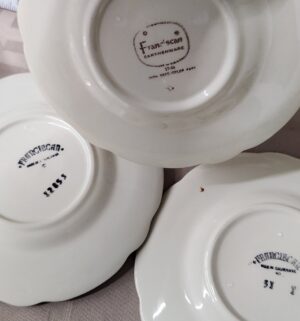 d18- 6 in plates. Franciscan Desert Rose - Image 3