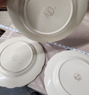 d20- 10 inch dinner plates. Franciscan Desert Rose - Image 3