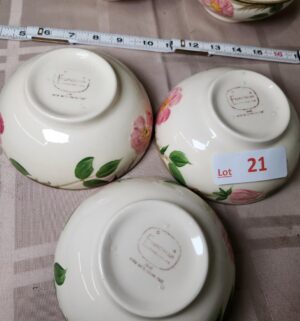 d21- Bowls. Franciscan Desert Rose - Image 3