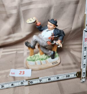 d23- Caught in the Act. Norman Rockwell