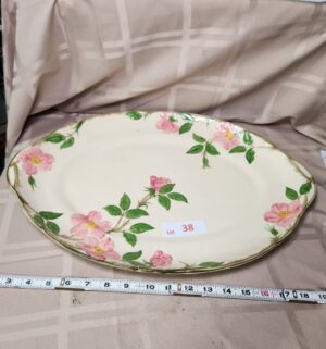 d38- Large Service Platter. Franciscan Desert Rose