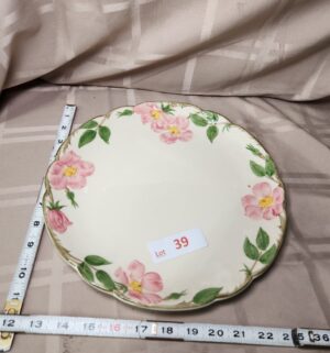 d39- Round Service Platter. Franciscan Desert Rose