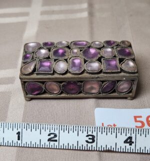 d56- Jewel Trinket Box
