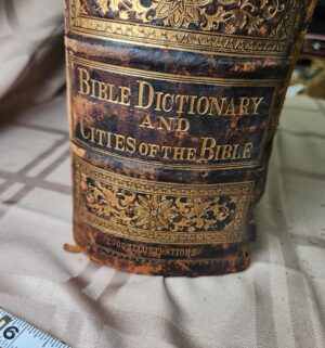 d78- 1880s Bible Dictionary & Cities of the Bible. 2300 Illustrations - Image 3