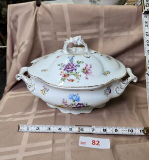 d82- Haas & Czjzek porcelain Soup Tureen