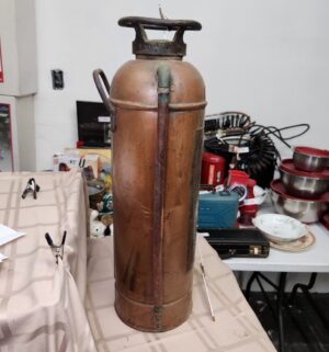 d88- Guardene Fire Extinguisher. Brass/Copper - Image 4