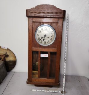 d104- Antique Wall Clock