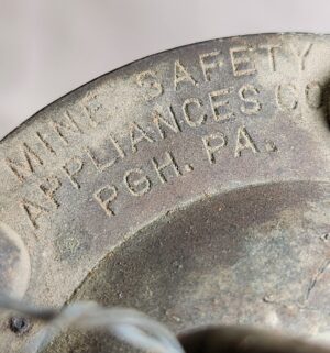 d107- Antique Miners Flame. Safety Lamp. Type M - Image 4