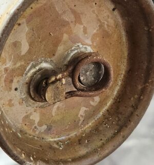 d107- Antique Miners Flame. Safety Lamp. Type M - Image 6