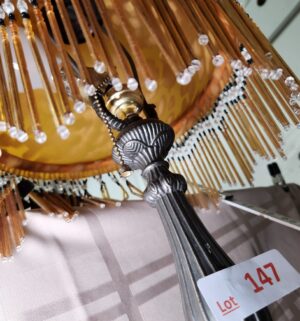 d147- Beaded Lamp - Image 3