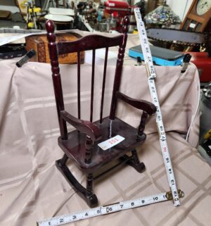 d151- Doll Rocking Chair