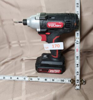 d170- Hypertough 20v Drill. Tested/works