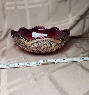d208- Vintage Indiana Glass Bowl