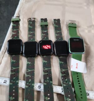 e1- Digital Watches. All Work