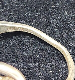 e11- Sterling Silver Butterfly Wing. 925 - Image 3