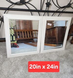 f59- Pair of wall mirrors