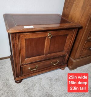 f62- Vintage Drop front Table