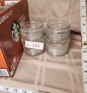 f131- Anchor Hocking Jars