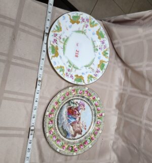 f218- 2 vintage plates