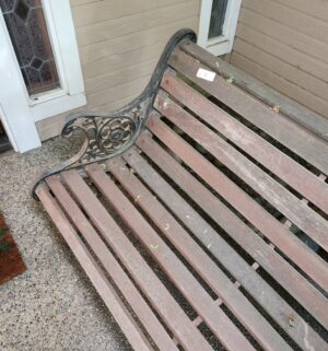 h1- Vintage Park Bench. Great Shape - Image 3