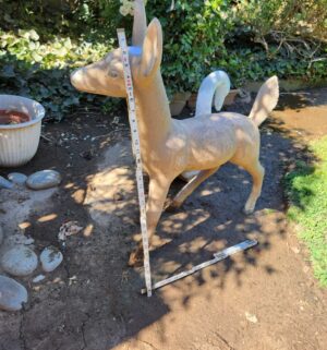 h24- Cement Fawn Statue