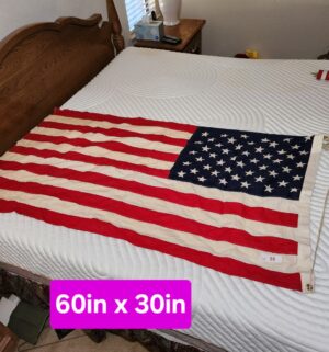 h38- Vintage US Flag