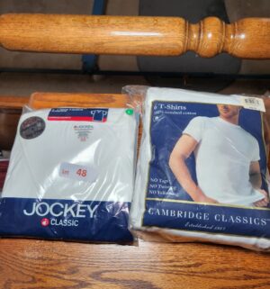 h48- Sealed Shirts. Large