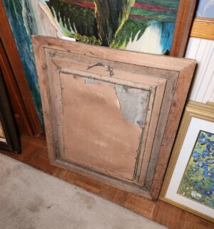 h81- Original Late 1800s Portrait of a Immigrant Family - Image 3