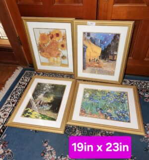 h83- Framed Fine Art Print Set