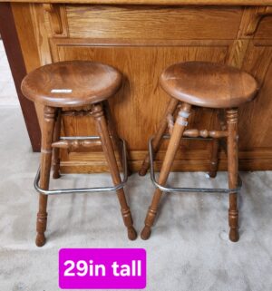 h117- Swivel Bar Stools
