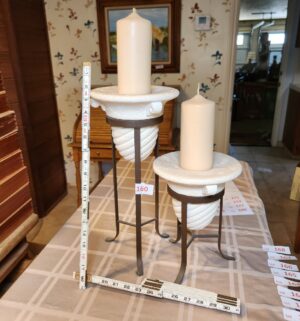 h160- Candle Stand Set