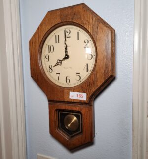 h165- Howard Miller Wall Clock