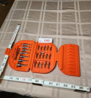h190- Black & Decker Bit Set