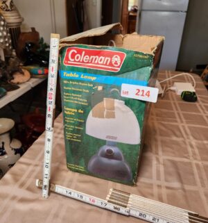 h214- coleman table lamp