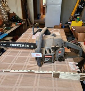 h218- Craftsman 14in Chainsaw. Has Compression
