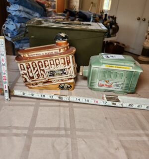 h341- SF Trolley Decanters