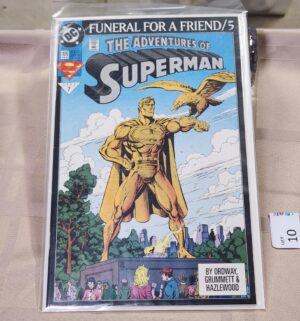 i10- Superman issue 499 Funeral for a friend