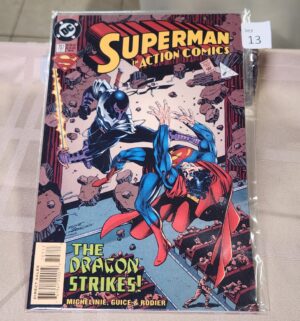 i13- Superman in action comics. The Dragon Strikes. Issue 707