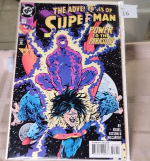 i16- Superman Power to the parasite. Issue 512