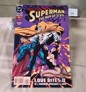 i34- Superman The Man of Steel. Love Bites 2. Issue 42