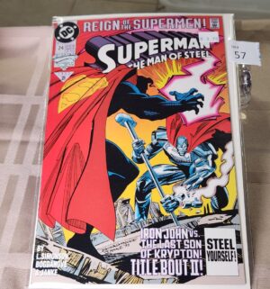 i57- Superman no 24. Iron John vs the Last Son of Krypton 2