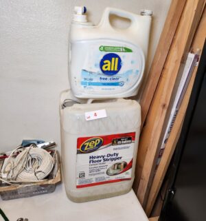 j4- All 1/2 full. Floor Stripper